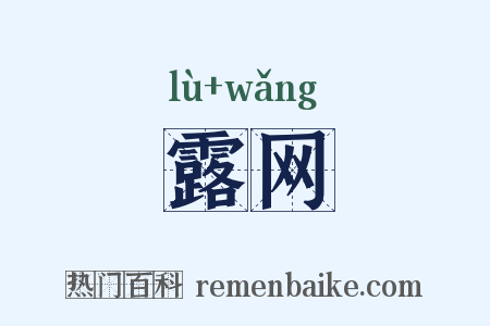 露网是什么意思的图片